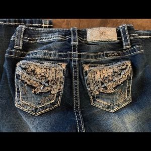 MISS ME BOOTCUT JEANS GIRLS SIZE 12 HARDLY WORN